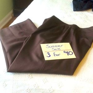 COPY - Brown silk pants